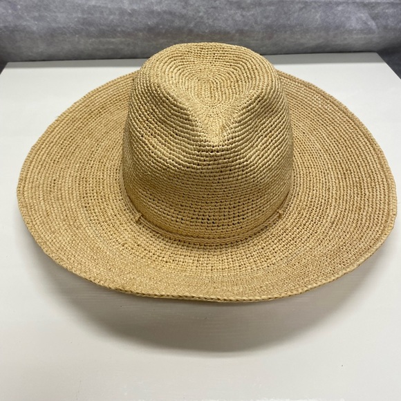 Helen Kaminski 100% Raffia Hat Tan Womens Desmonda Wide Brim Sun Hat Outdoors Helen Kaminski 100% Raffia Hat Tan Womens Desmonda Wide Brim  main image 2